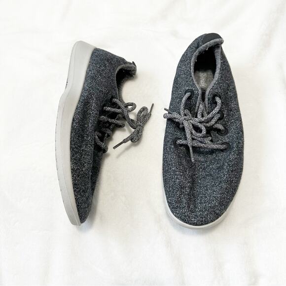 Allbirds wool runners lace up men’s size 11 sneakers gray classics - Picture 7 of 10